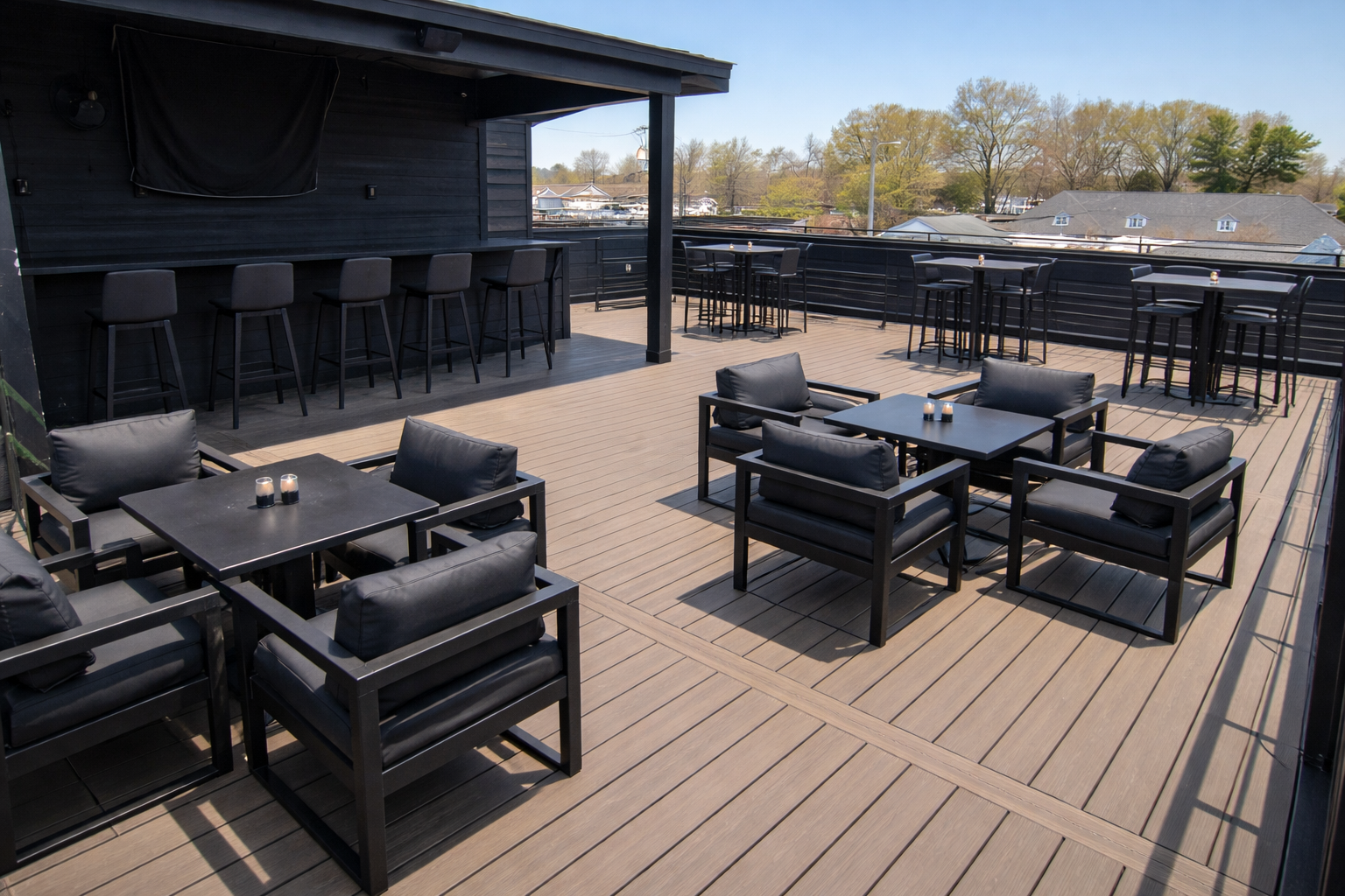 The Renaissance Rooftop terrace Rocky Mount NC